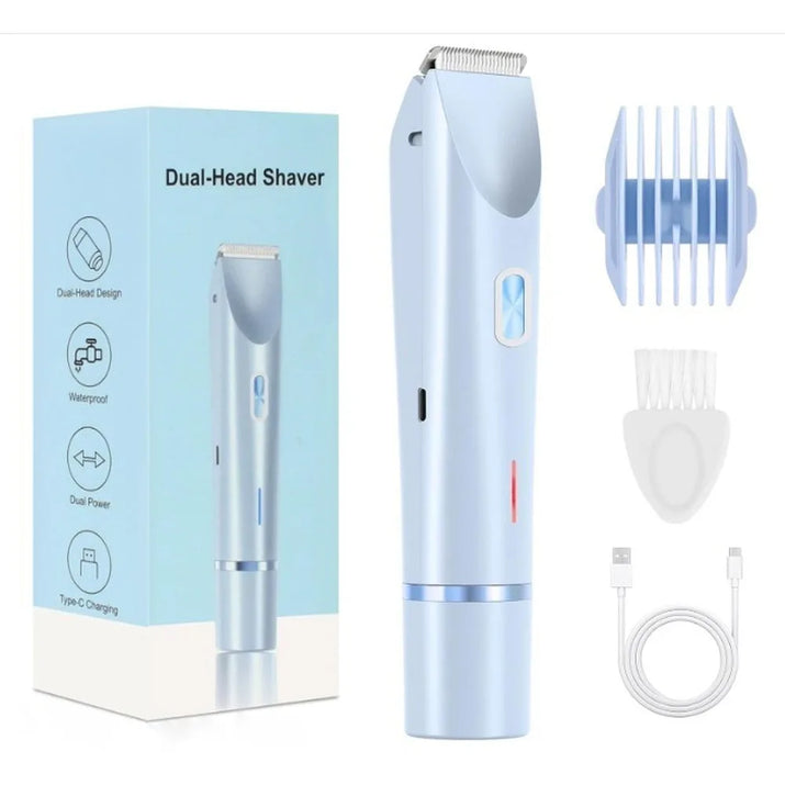 Electric Shaver for Woman Double Head Dual Purpose Female Razor Body E ...